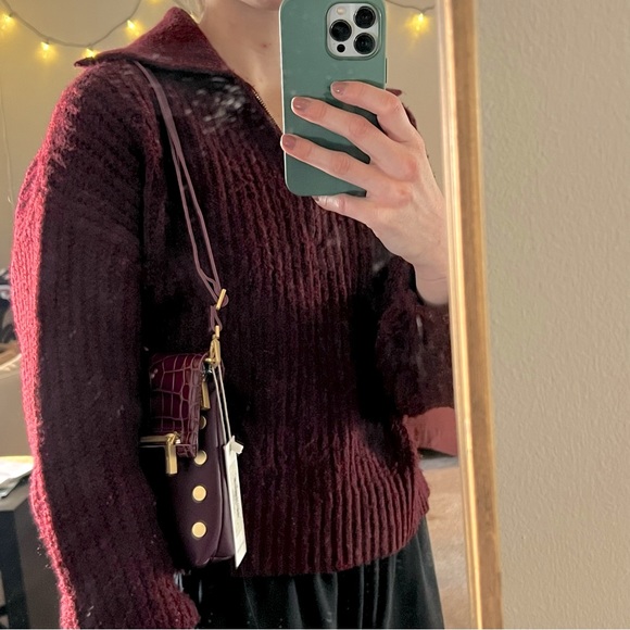 HAMMITT VIP Med Leather Crossbody Clutch - Picture 8 of 11